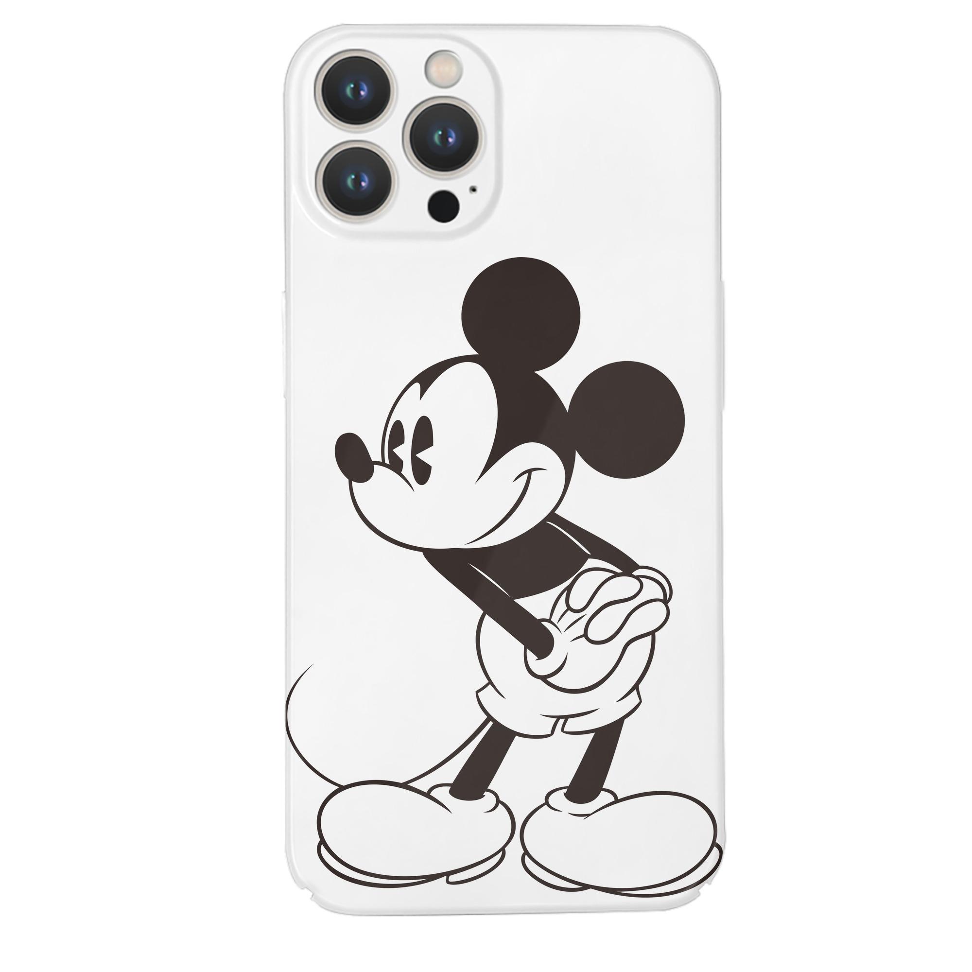 （画像用） ミッキーマウス Mickey Mouse 【iPhone 14シリーズ対応】ハードケース